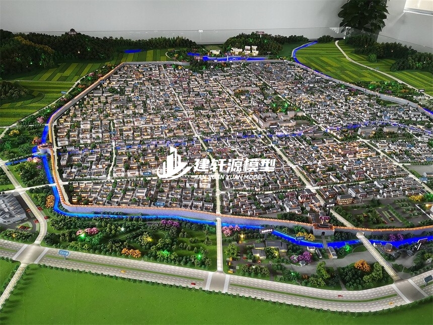 南川城市规划模型