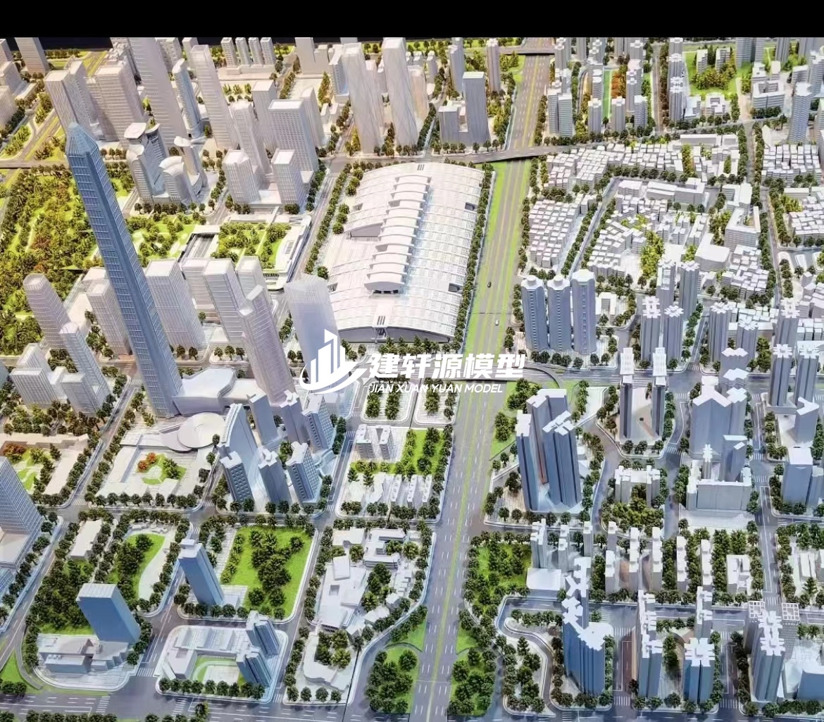 南川城市规划模型